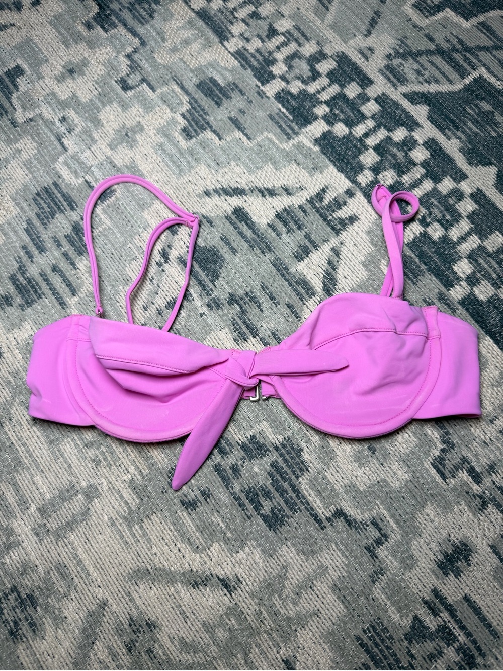 Mara Hoffman Size ~M • Pink Underwire Bikini Top.